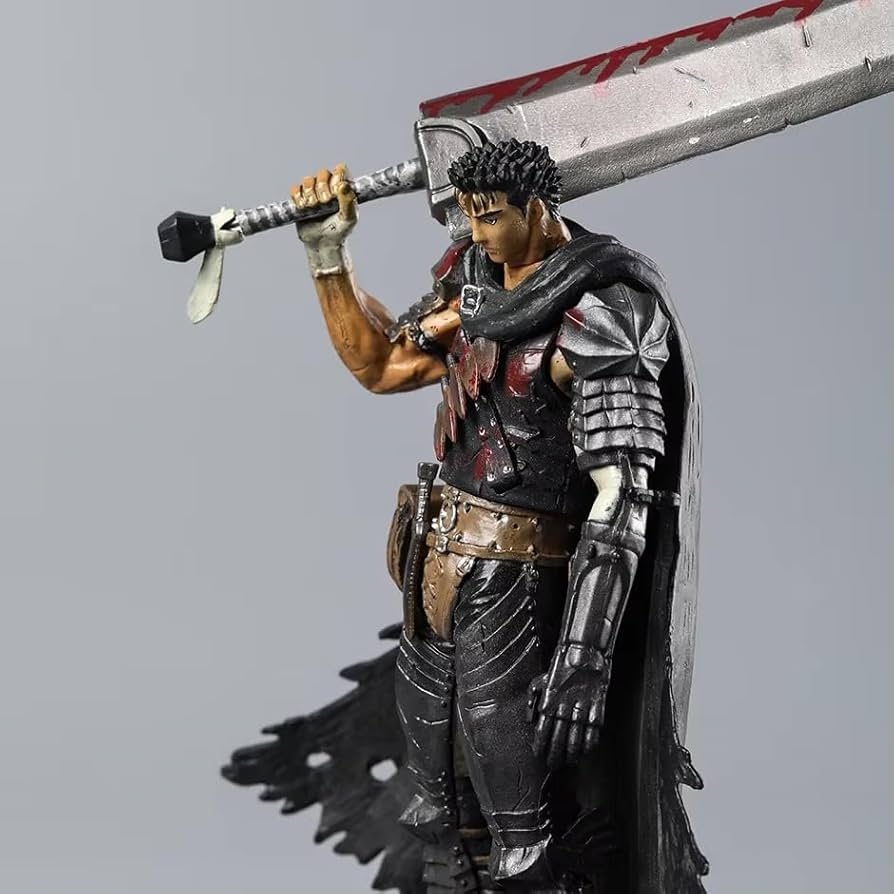 Guts Espadachín Negro 18cm