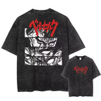 Camiseta con estampa de Berserk Guts