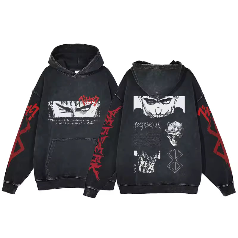 Sudadera Berserk con capucha