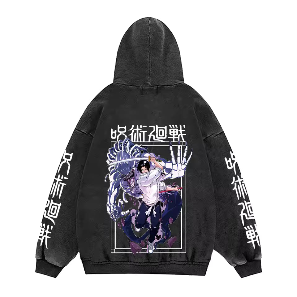 Sudadera Jujutsu Kaisen con capucha