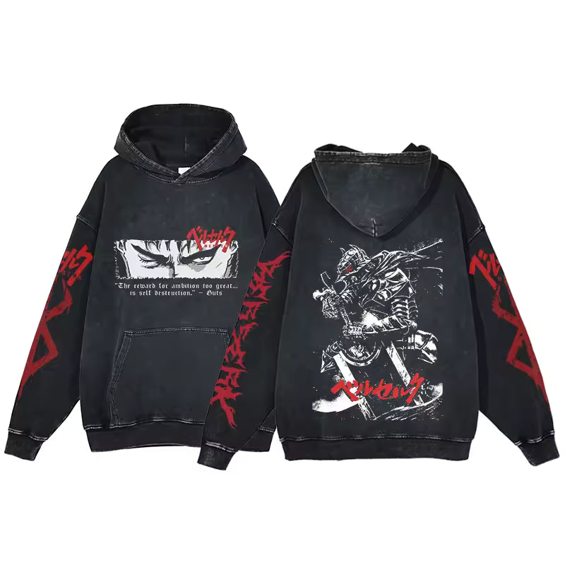 Sudadera Berserk con capucha