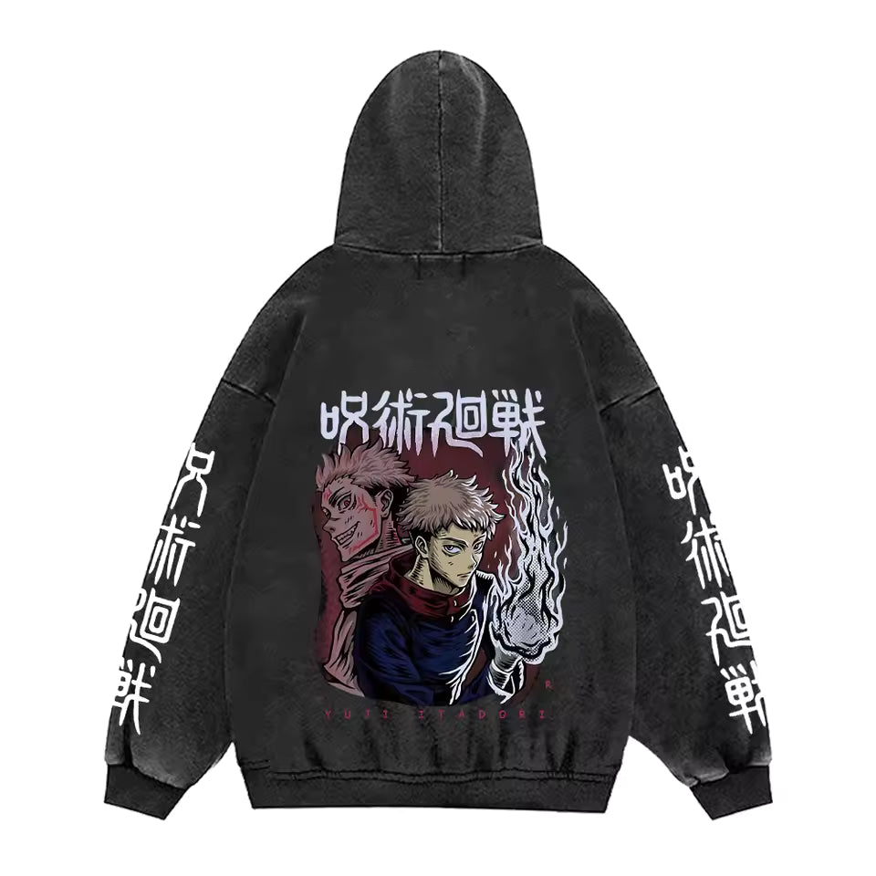 Sudadera Jujutsu Kaisen con capucha