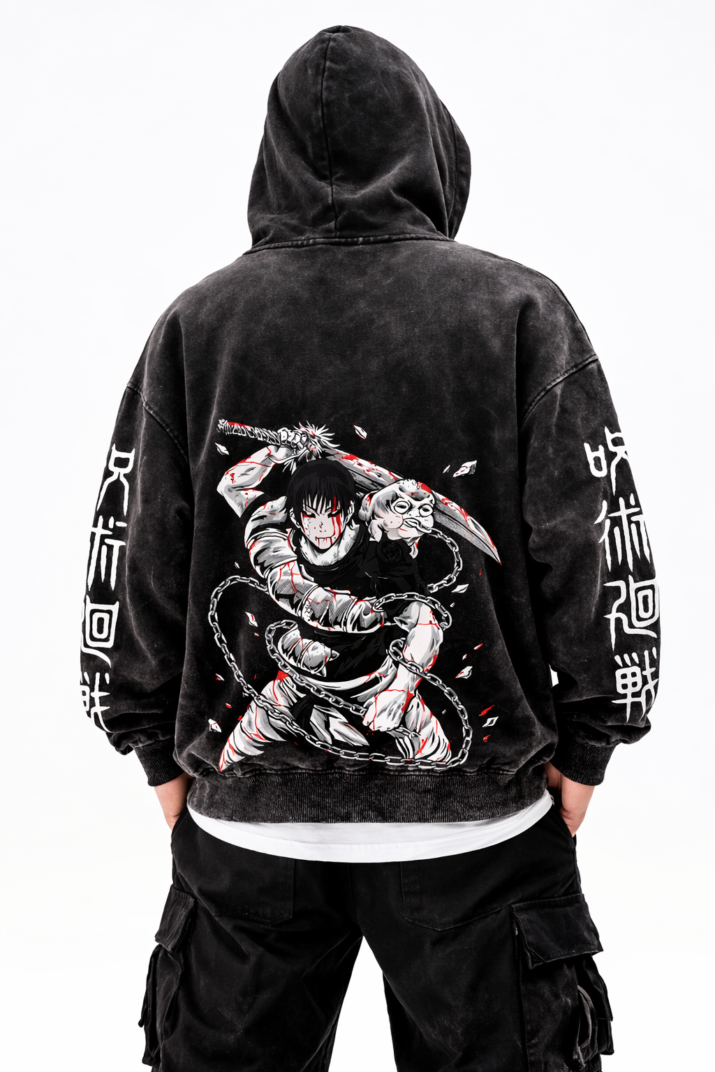 Sudadera Jujutsu Kaisen con capucha